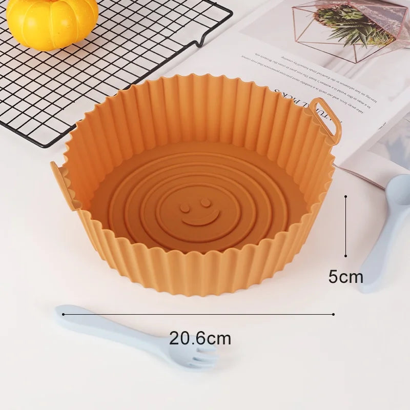 EasyCrisp – O Tapete de Silicone Reutilizável para Airfryer!